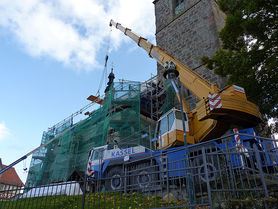 Kirchenrenovierung 2010 / 2011 (Foto: Karl-Franz Thiede)